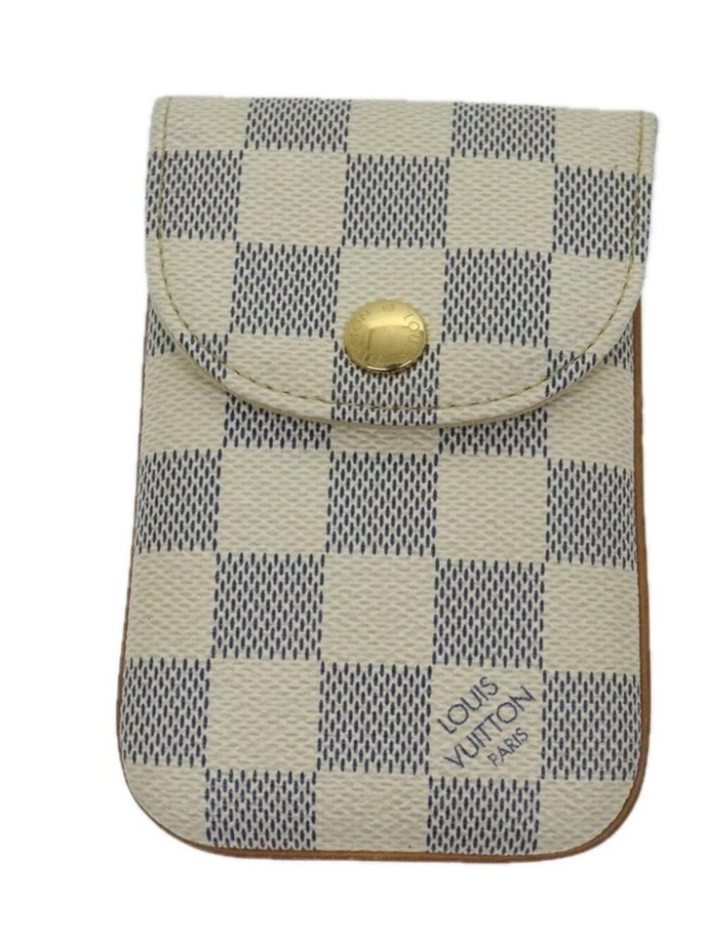 LOUIS VUITTON Damier Azur Etui Telephonne MM Cell Phone Case - Picture 2 of 16